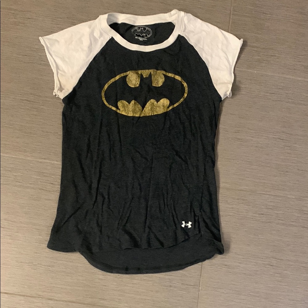 Under Armour Black and White Short Sleeve Tees with Subtle Branding